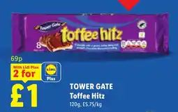 Lidl Tower Gate Toffee Hitz offer