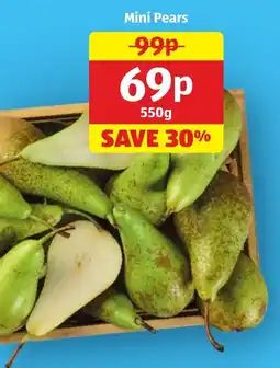 Aldi Mini Pears offer