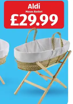 Aldi Aldi moses basket offer