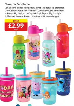 Aldi Character Cup/Bottle offer