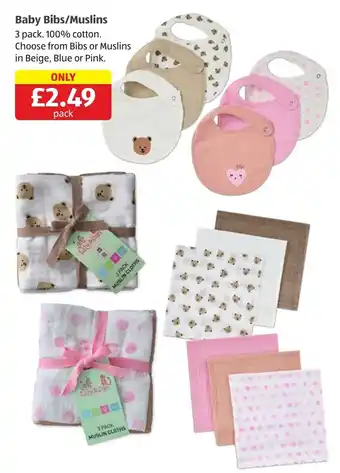 Baby Bibs/Muslins