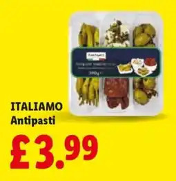 Lidl Italiamo Antipasti offer
