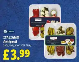 Lidl Italiamo Antipasti offer