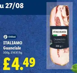 Lidl Italiamo guanciale offer