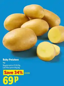 Lidl Baby Potatoes offer