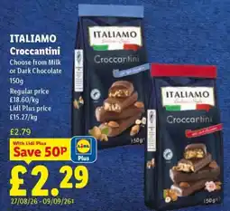 Lidl Italiamo croccantini offer