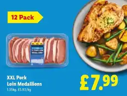 Lidl XXL Pork Loin Medallions offer