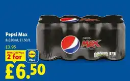 Lidl Pepsi Max offer
