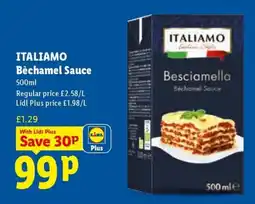 Lidl Italiamo Béchamel Sauce offer