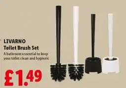 Lidl Livarno toilet brush set offer