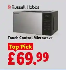 Lidl Russell Hobbs Touch Control Microwave offer