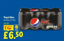 Lidl Pepsi Max offer