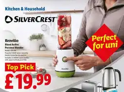 Lidl Breville Blend Active Personal Blender offer
