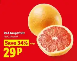 Lidl Red Grapefruit offer