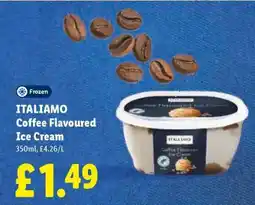 Lidl ITALIAMO Coffee Flavoured Ice Cream offer