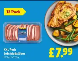 Lidl XXL Pork Loin Medallions offer