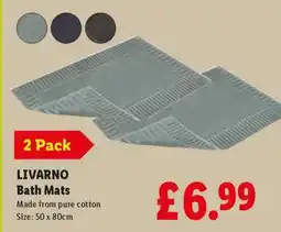 Lidl LIVARNO Bath Mats offer