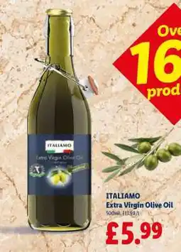 Lidl Italiamo Extra Virgin Olive Oil offer