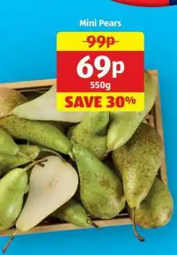 Aldi Mini Pears offer