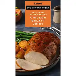 Iceland Iceland Butter Basted Chicken Breast Joint 600g offer