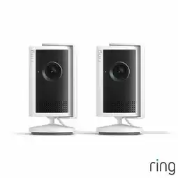 Costco Ring Plug-In Indoor Camera Plus White - 2 Pack offer