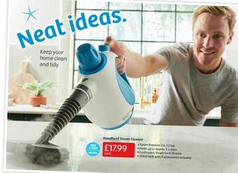 Aldi Handheld Steam Cleaner offer