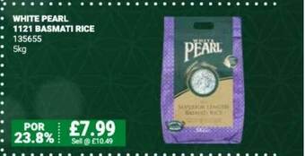 Bestway White Pearl 1121 Basmati Rice offer