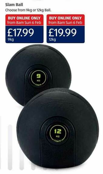 Aldi Slam Ball offer