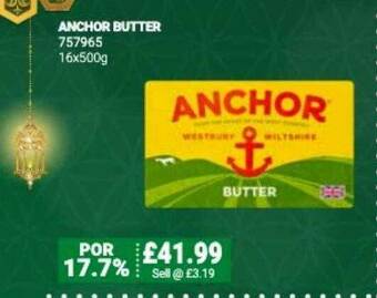 Bestway Anchor Butter offer