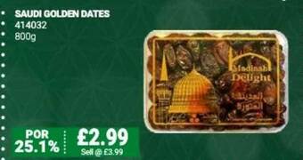 Bestway Saudi Golden Dates offer