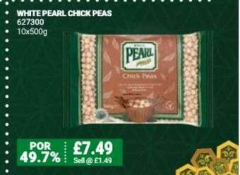 Bestway White Pearl Chick Peas offer