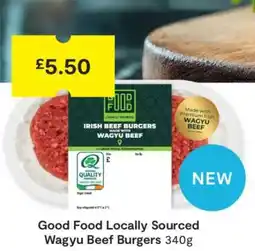SuperValu Good Food Locally Sourced Wagyu Beef Burgers offer