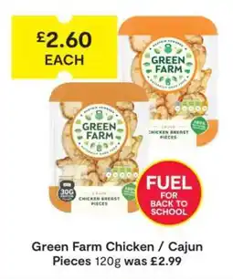 SuperValu Green Farm Chicken / Cajun Pieces offer