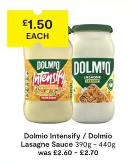SuperValu Dolmio Intensify / Dolmio Lasagne Sauce offer