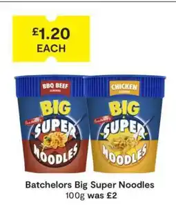 SuperValu Batchelors Big Super Noodles offer