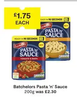 SuperValu Batchelors Pasta 'n' Sauce offer