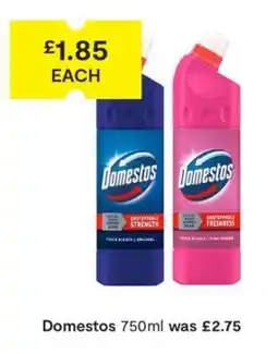 SuperValu Domestos 750ml offer