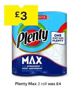 SuperValu Plenty Max 2 roll offer