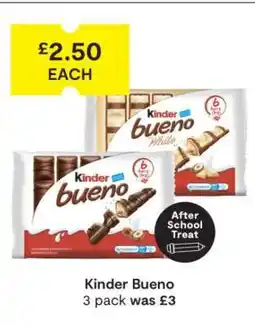 SuperValu Kinder Bueno offer