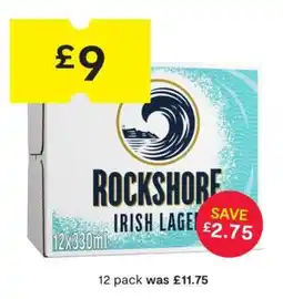 SuperValu Rockshore Irish Lager offer