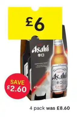 SuperValu Asahi Beer 4 Pack offer