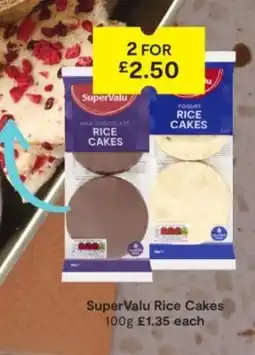SuperValu SuperValu rice cakes offer