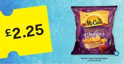 SuperValu McCain lightly spiced wedges offer