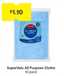 SuperValu SuperValu all purpose cloths offer
