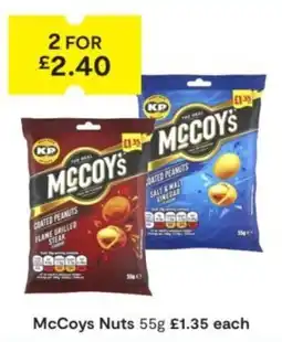 SuperValu McCoy's nuts offer
