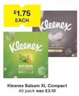 SuperValu Kleenex Balsam XL Compact offer