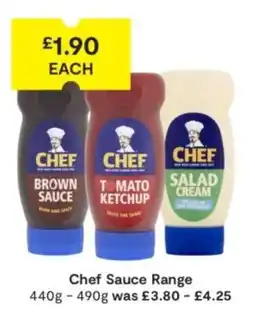 SuperValu Chef sauce range offer