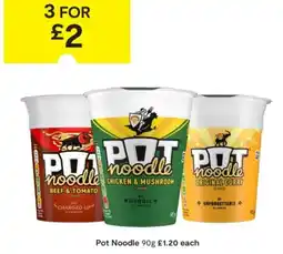 SuperValu Pot noodle offer