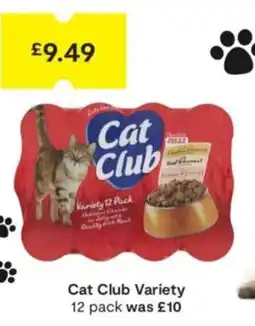 SuperValu Cat Club Variety offer