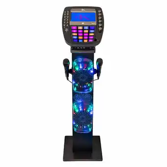 Costco Easy Karaoke Bluetooth Pedestal Karaoke System with Light Effects, EKS878BT offer